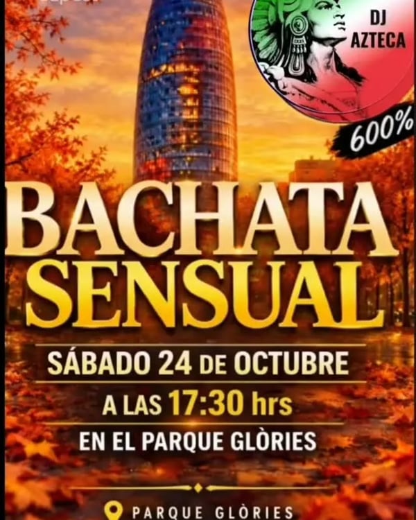 Bachata sensual - Poster del evento