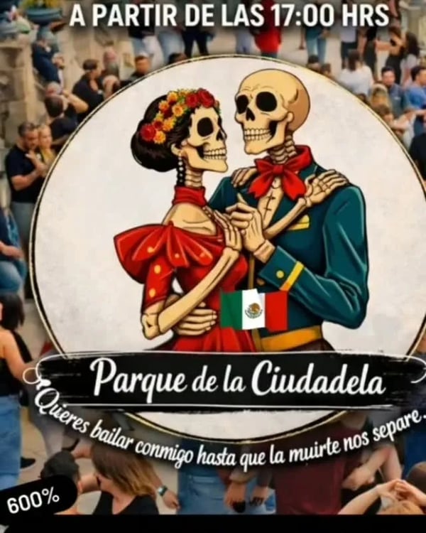 Bachata Sensual Día de Muertos con DJ Azteca - Poster del evento