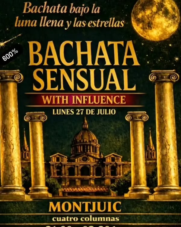 Bachata Sensual with Influence – Montjuïc