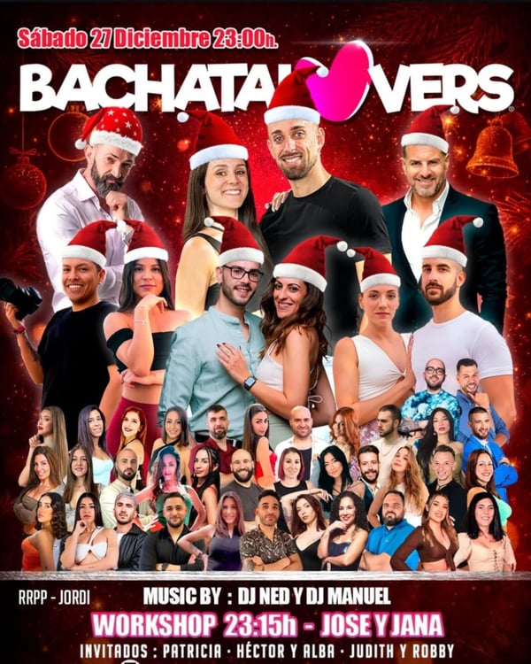 Bachatalovers - Poster del evento