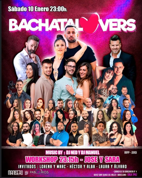 BachataLovers - Poster del evento