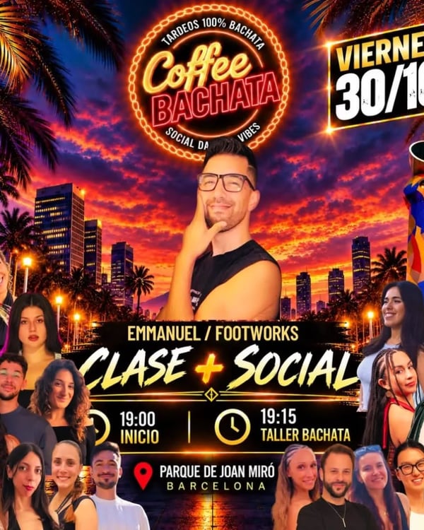 Coffee Bachata - Poster del evento