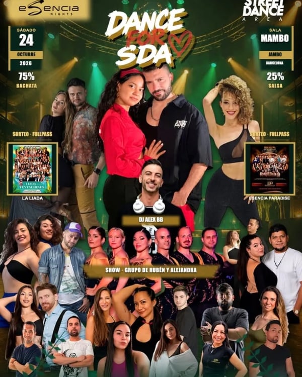 Dance for SDA - Poster del evento