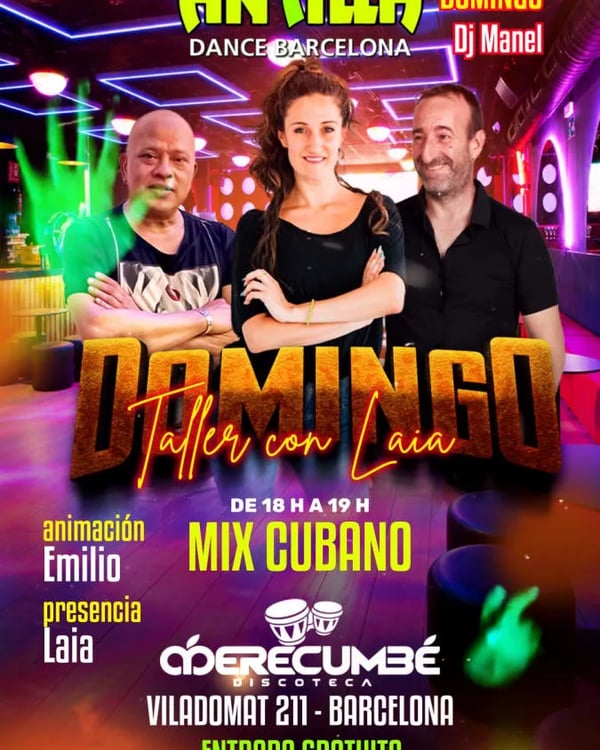 Domingo cubano - Poster del evento