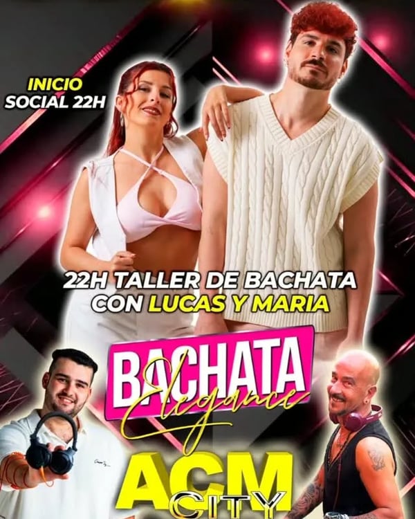 Jueves Bachata ACM City - Event poster