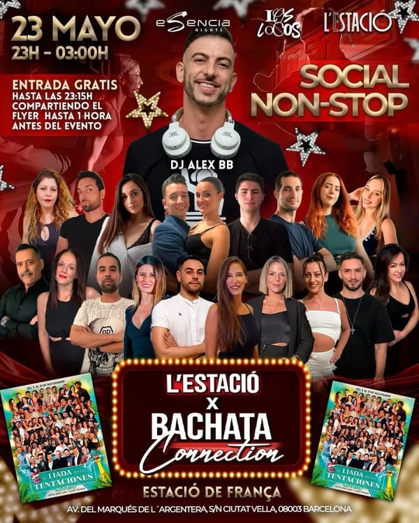 L'Estació x Bachata Connection - Social Non-Stop