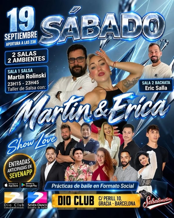 Martín & Erica - Poster del evento