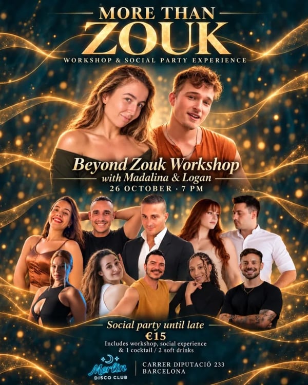 More Than Zouk - Event poster