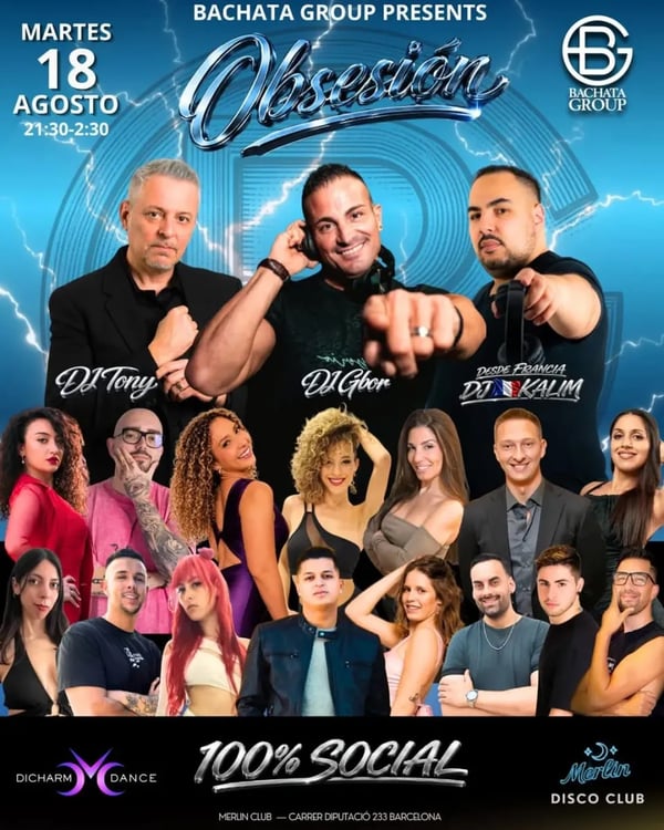 Obsesión - Poster del evento