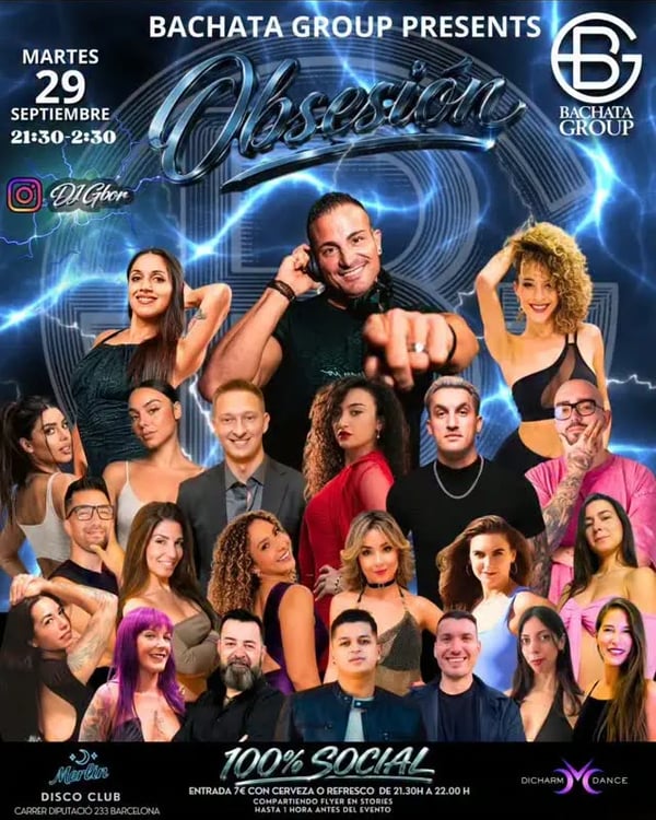 Obsesión - Poster del evento
