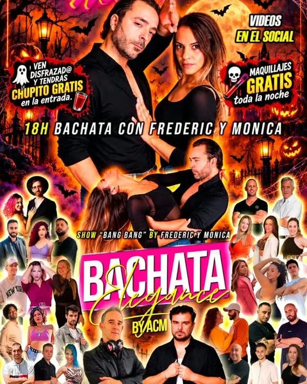 Sábados non stop - Bachata Elegance by ACM - Poster del evento