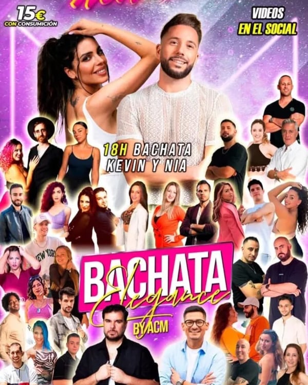 Sábados Non Stop – Bachata Legacy by ACM - Event poster