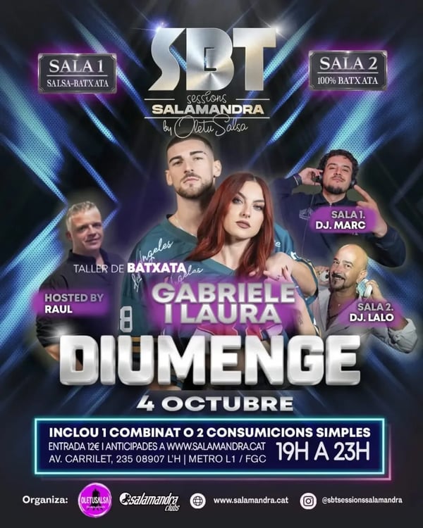 SBT Session Salamandra - Poster del evento