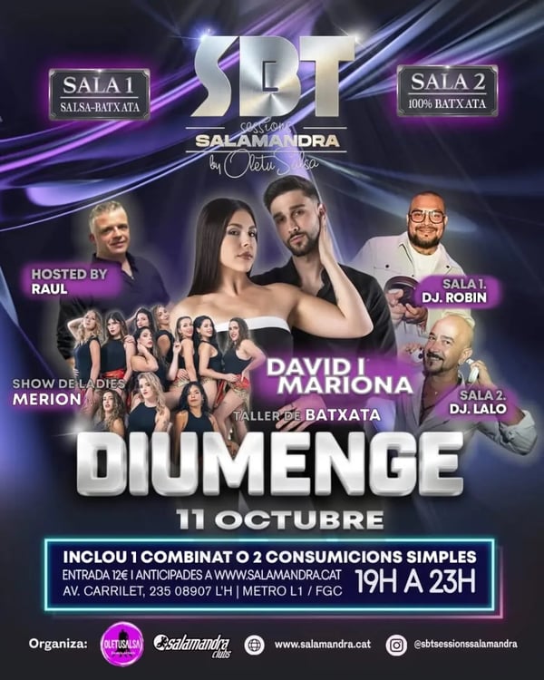 SBT Sessions Salamandra - Poster del evento