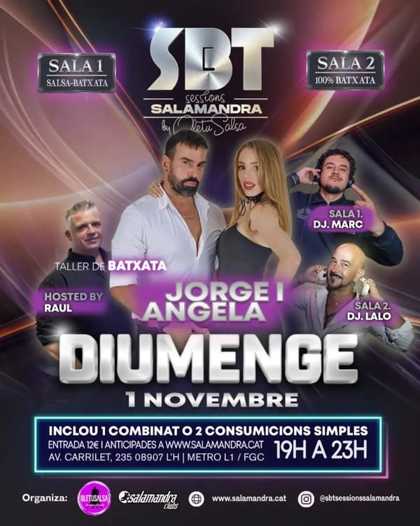 SBT Sessions Salamandra - Poster del evento