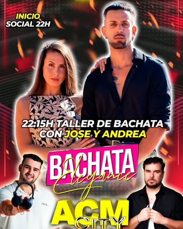 Bachata elegance - Event poster