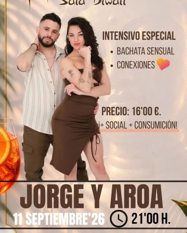 Intensivo Especial Bachata Sensual y Conexiones – Jorge y Aroa