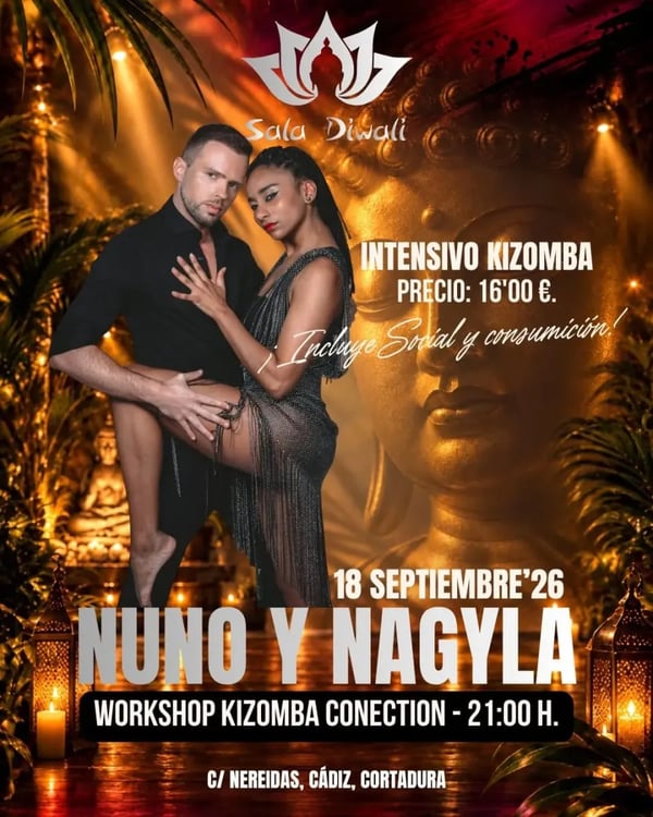 Intensivo Kizomba Connection con Nuno y Nagyla