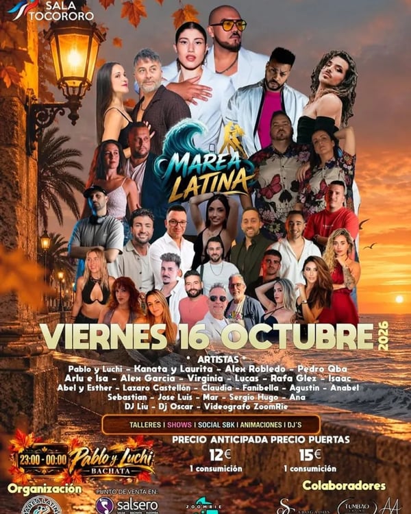Marea Latina - Poster del evento