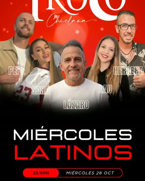 Miércoles latinos - Poster del evento