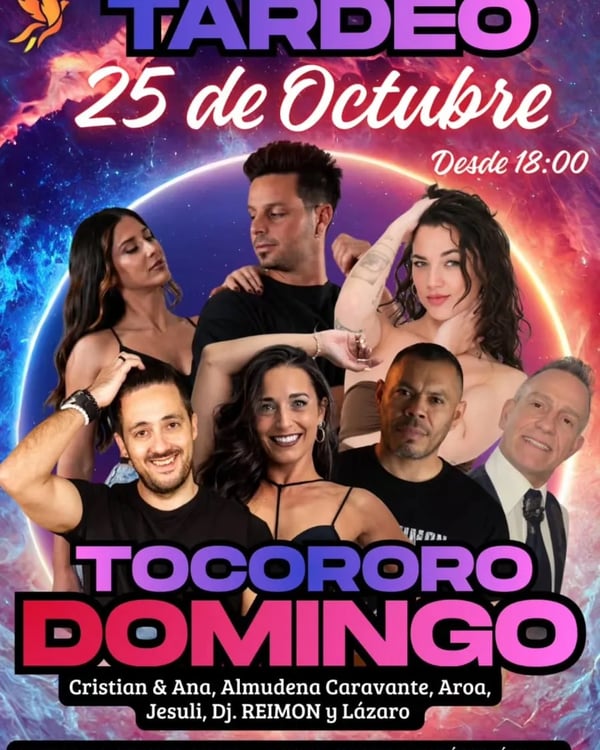 Tardeo Tocororo Domingo - Event poster