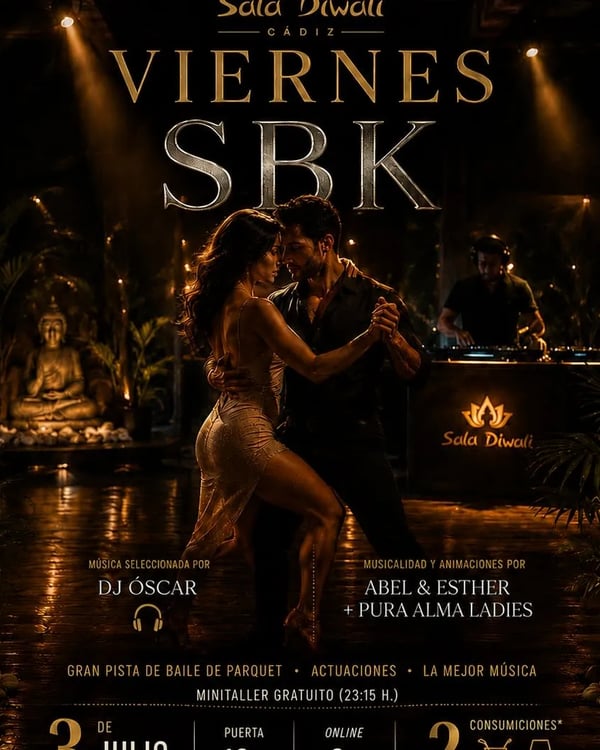 Viernes SBK Sala Diwali - Event poster