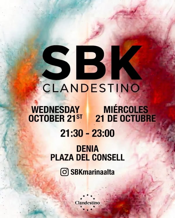 SBK Clandestino - Poster del evento