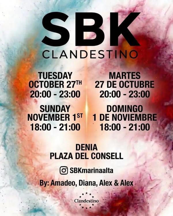 SBK Clandestino - Poster del evento