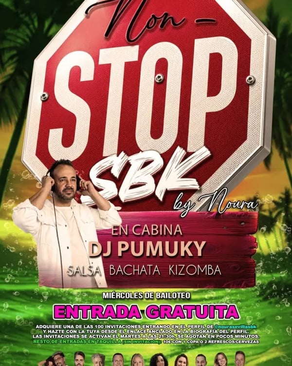Non-stop SBK by Noura - Poster del evento