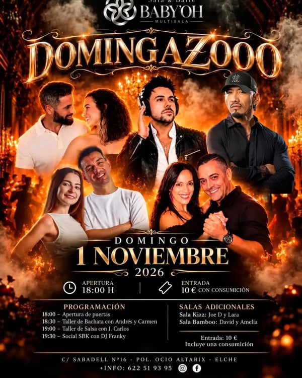 Domingazooo - Poster del evento