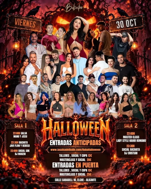 Halloween SBK - Poster del evento