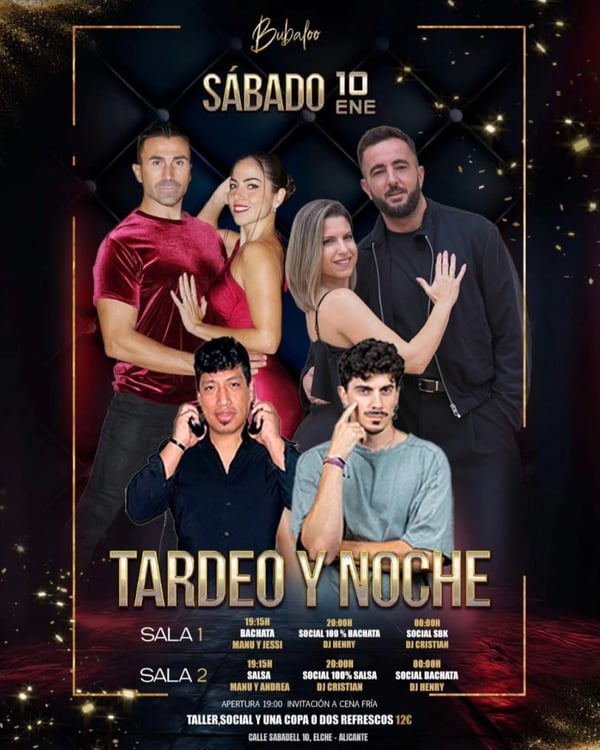 Tardeo y Noche - Poster del evento