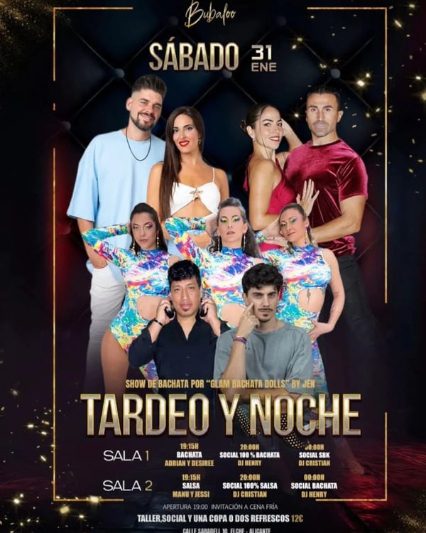 Tardeo y Noche - Poster del evento