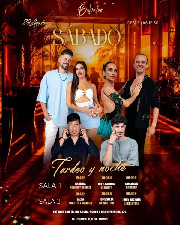 Tardeo y Noche - Poster del evento