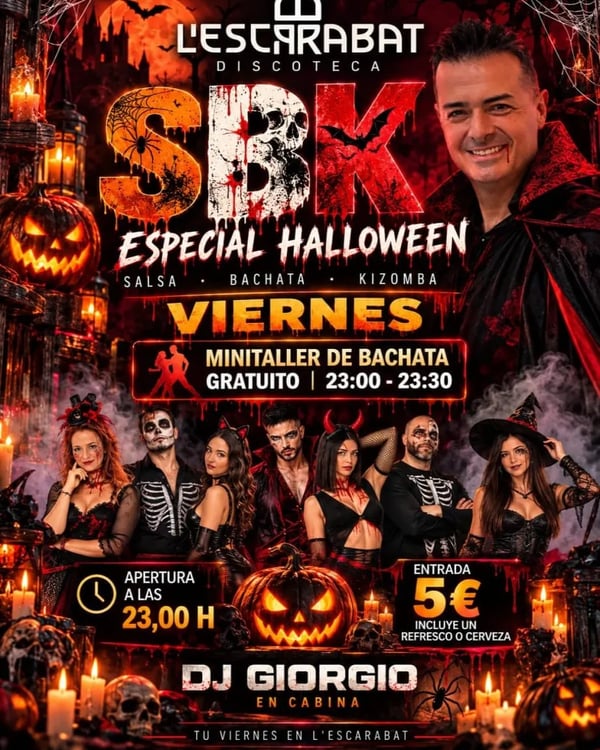 SBK especial Halloween - Poster del evento