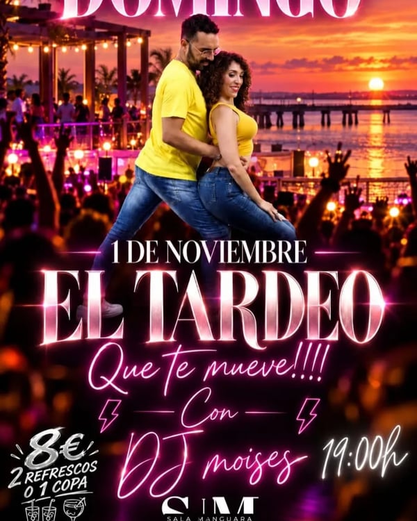 El tardeo que te mueve - Poster del evento