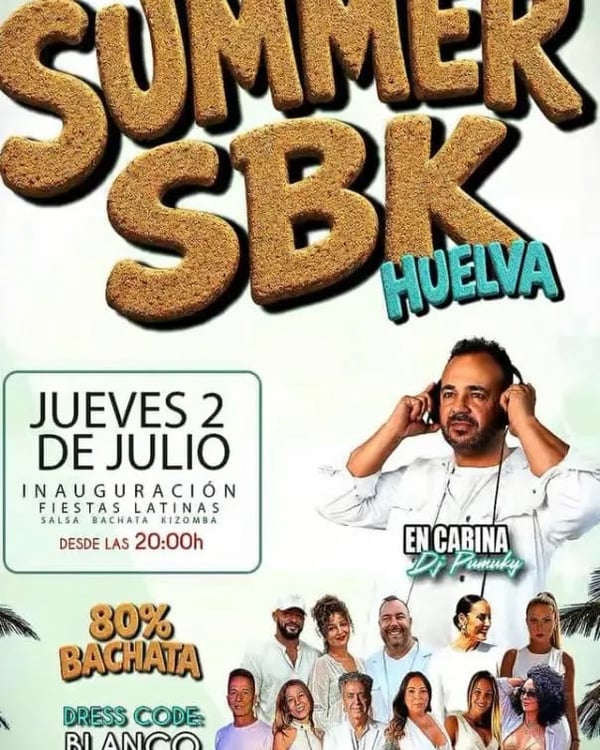 Summer SBK Huelva Inauguración - Poster del evento