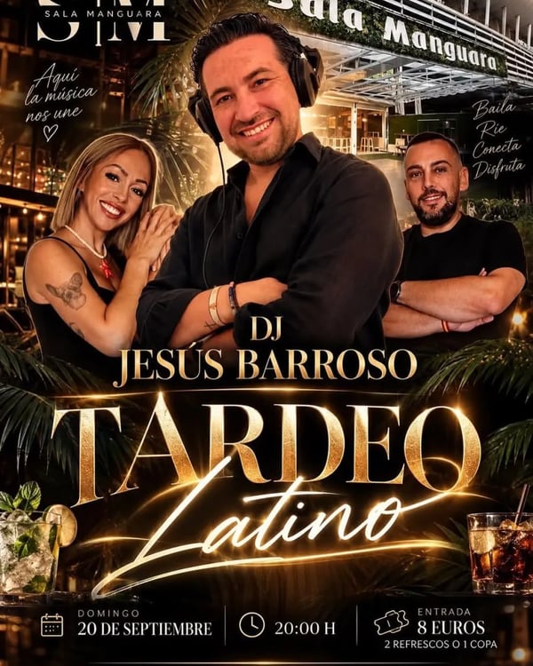 Tardeo Latino - Poster del evento