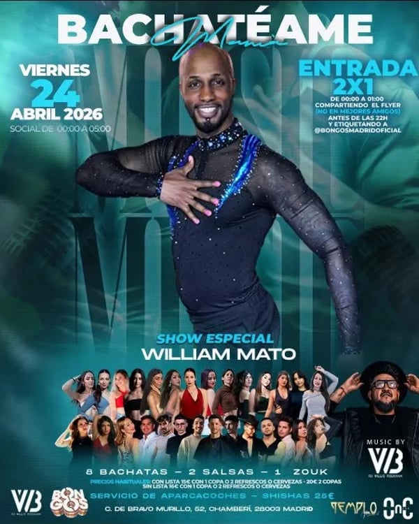 Bachatéame - Event poster