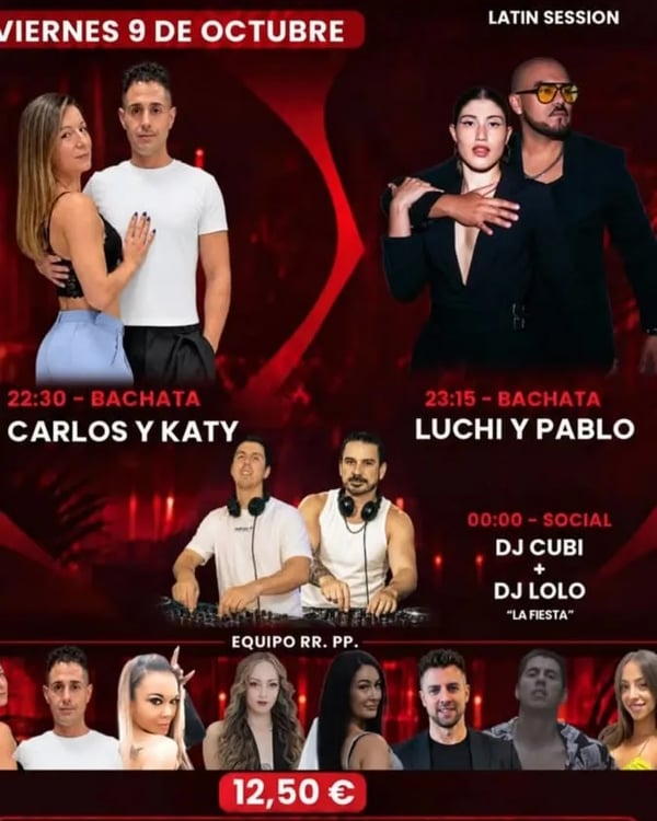 BANG! Latin Session - Poster del evento