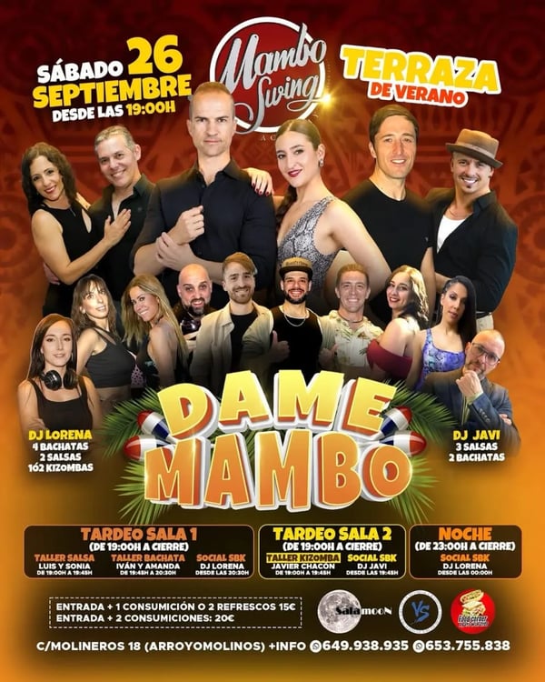 Dame Mambo - Poster del evento