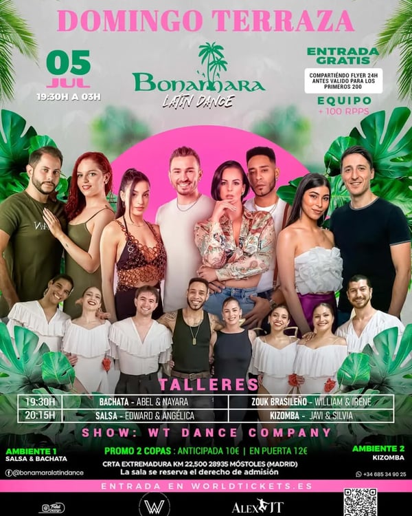 DOMINGO TERRAZA - Poster del evento