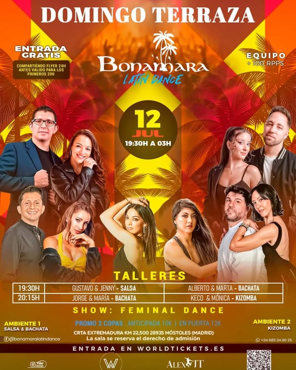 Domingo Terraza - Poster del evento