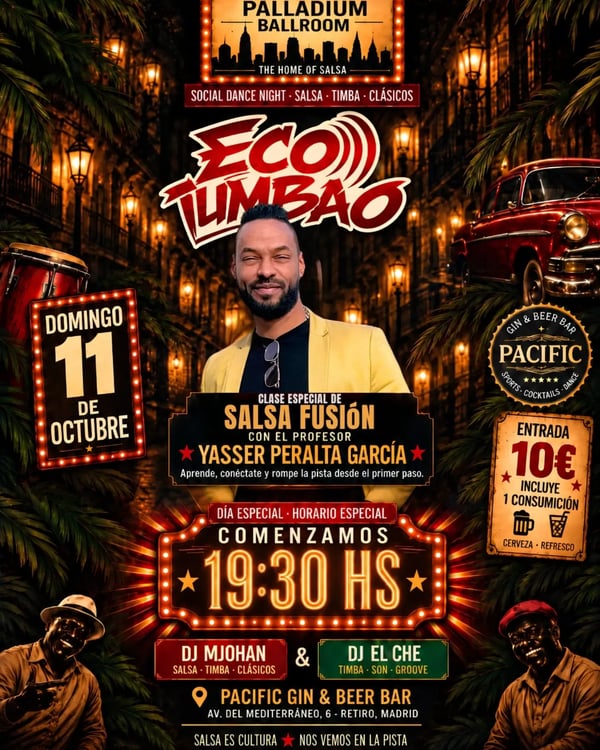 Eco tumbao - Event poster