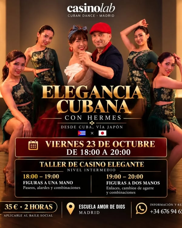 Elegancia cubana con Hermes - Poster del evento