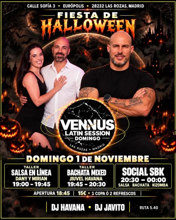 Fiesta de Halloween - Poster del evento