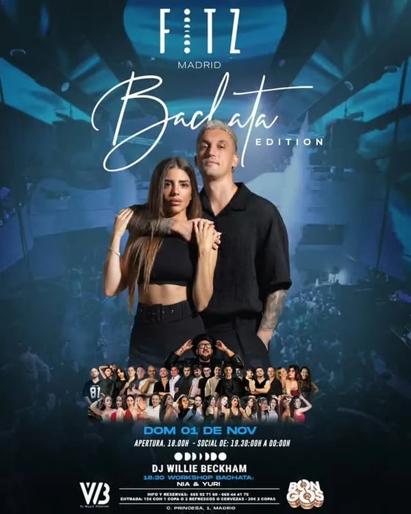 Fitz Madrid Bachata Edition - Poster del evento