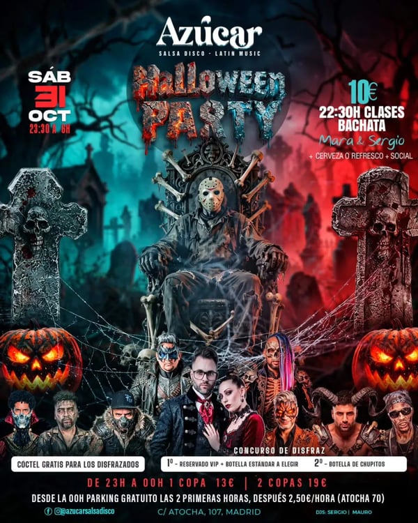Halloween Party - Poster del evento