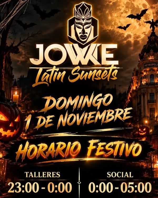 Jowke Latin Sunsets - Poster del evento