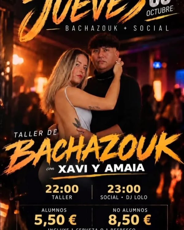 Jueves Bachazouk + Social - Poster del evento